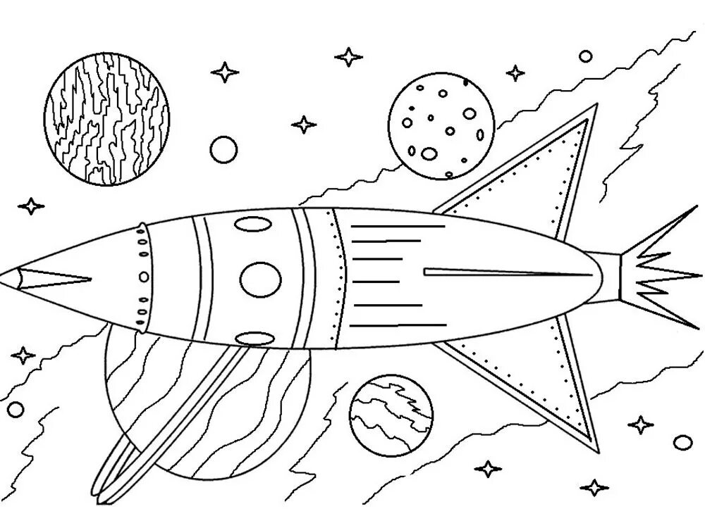 Рисунок ракеты ко дню космонавтики. Космос раскраска для детей. Раскраска. В космосе. Ракета раскраска. Раскраски ко Дню космонавтики.