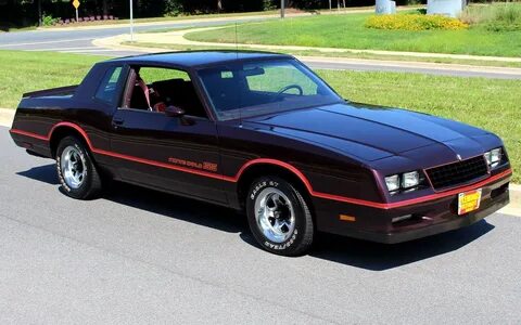 1985 Chevrolet Monte Carlo SS.