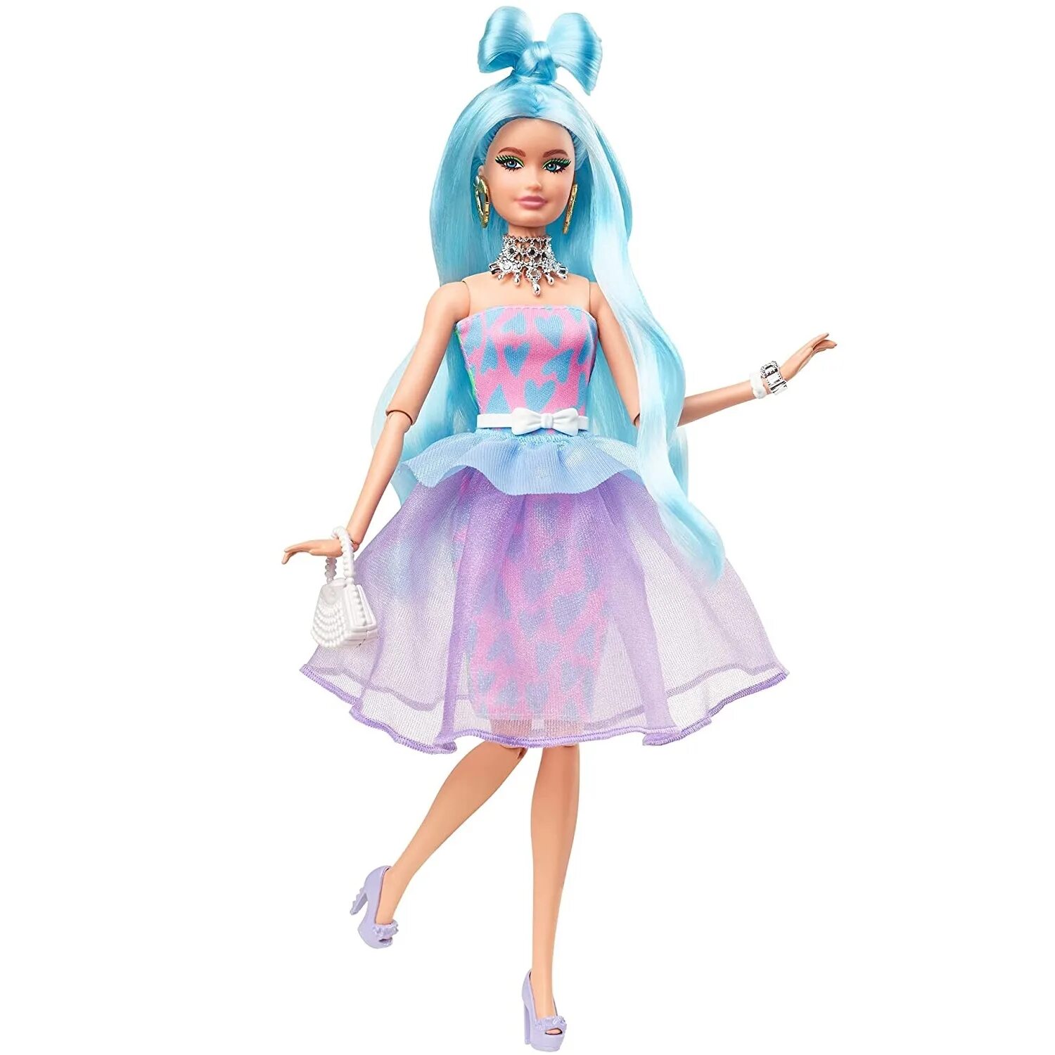 Кукла Barbie Экстра, gyj69. Куклы Барби Экстра 2021. Barbie Экстра со светло-голубыми волосами gyj69. Кукла Барби Экстра с голубыми волосами.