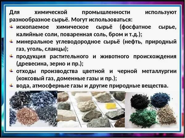 Что является сырьем