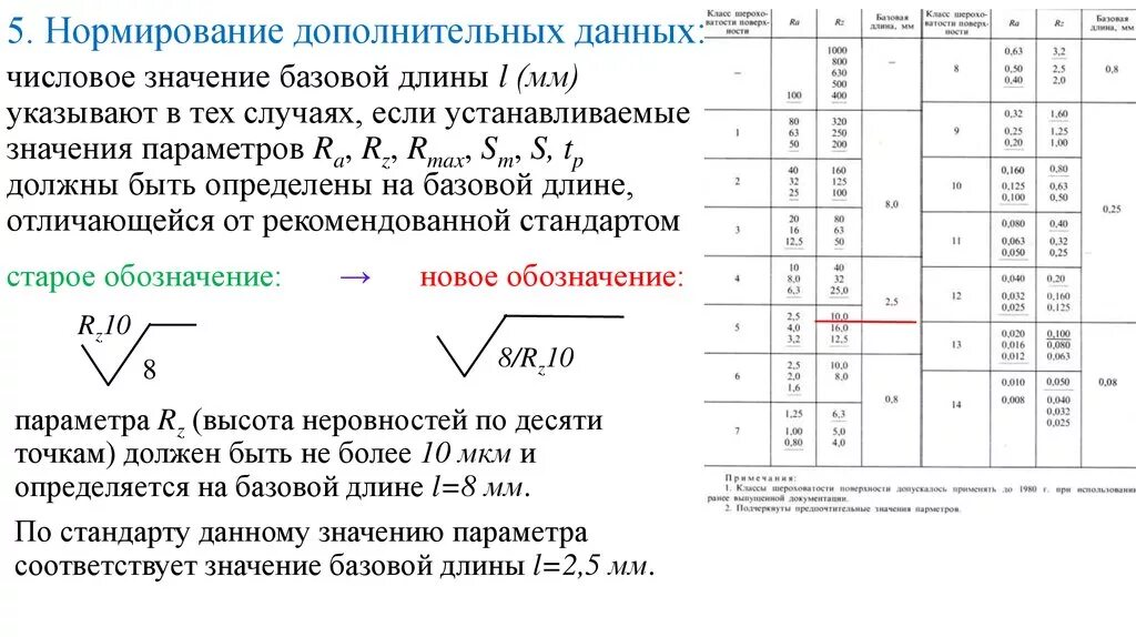 Равные числовые значения. Шероховатость поверхности нормируется в:. численное значение. значения числовых значений шероховатости. числовое значение.