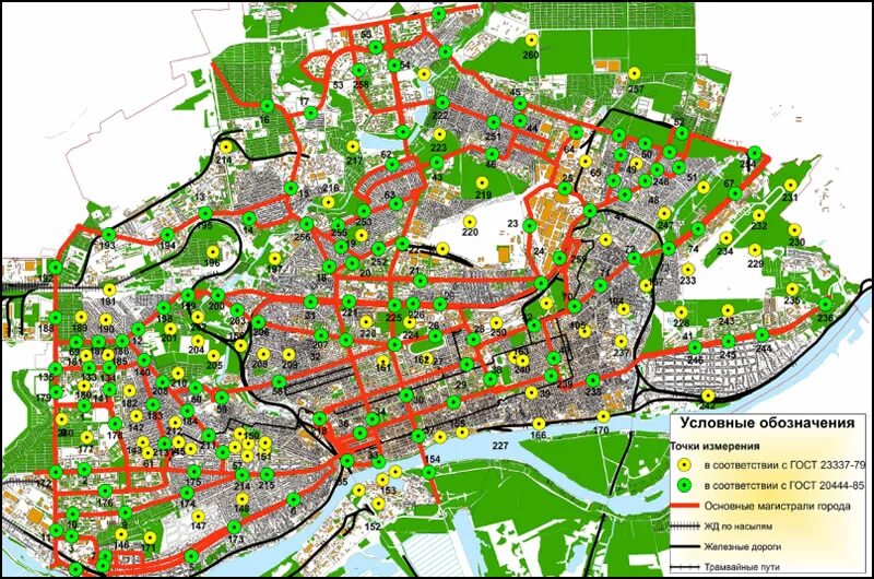 Экологическая карта Ростова-на-Дону. Экологическая карта Ростова. Ростов на Дону на карте. Подробная карта Ростова на Дону.