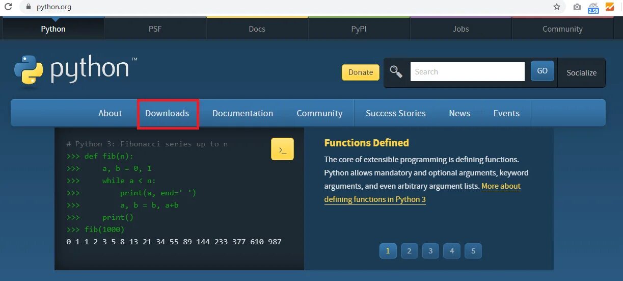 Python org download. Python org download