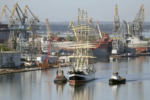 В архангельском порту