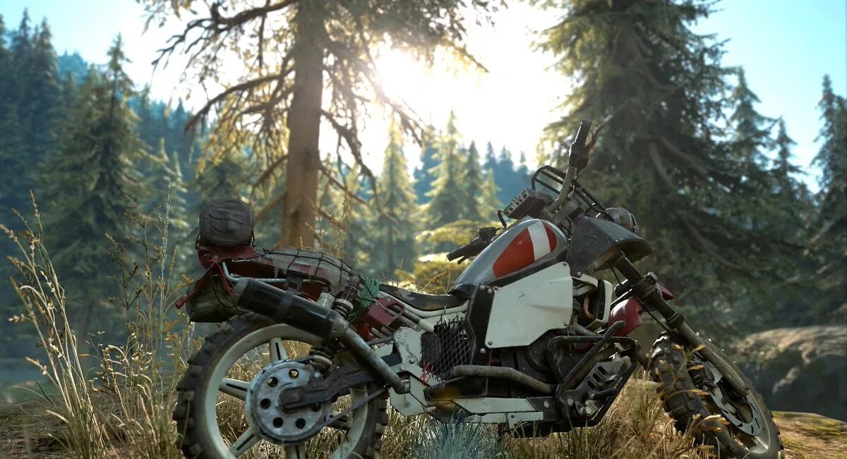 Days gone bike. Дейс Гон мотоцикл. Uncharted 4 мотоцикл. Days gone байк. Days gone байк Дикона.