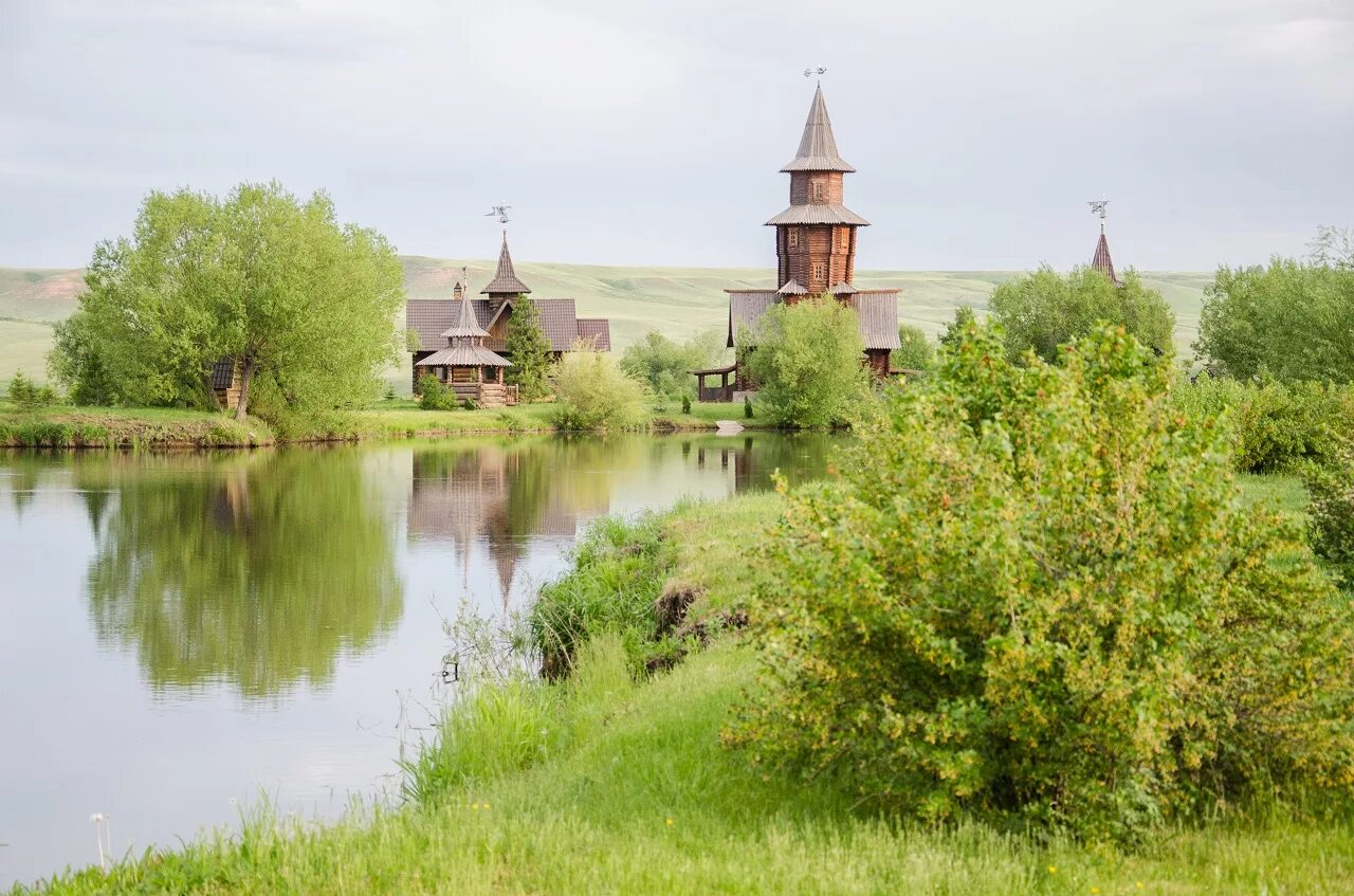 Парк "Луна" в Шарлыкском районе зимой - 92 фотографии. - найдено в Peskokras