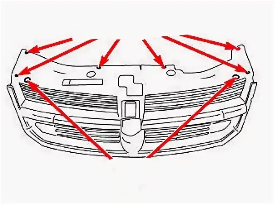 Comment enlever les pare-chocs avant et arrière Dodge Avenger (2007-2014)