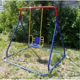 Детская качели из металла