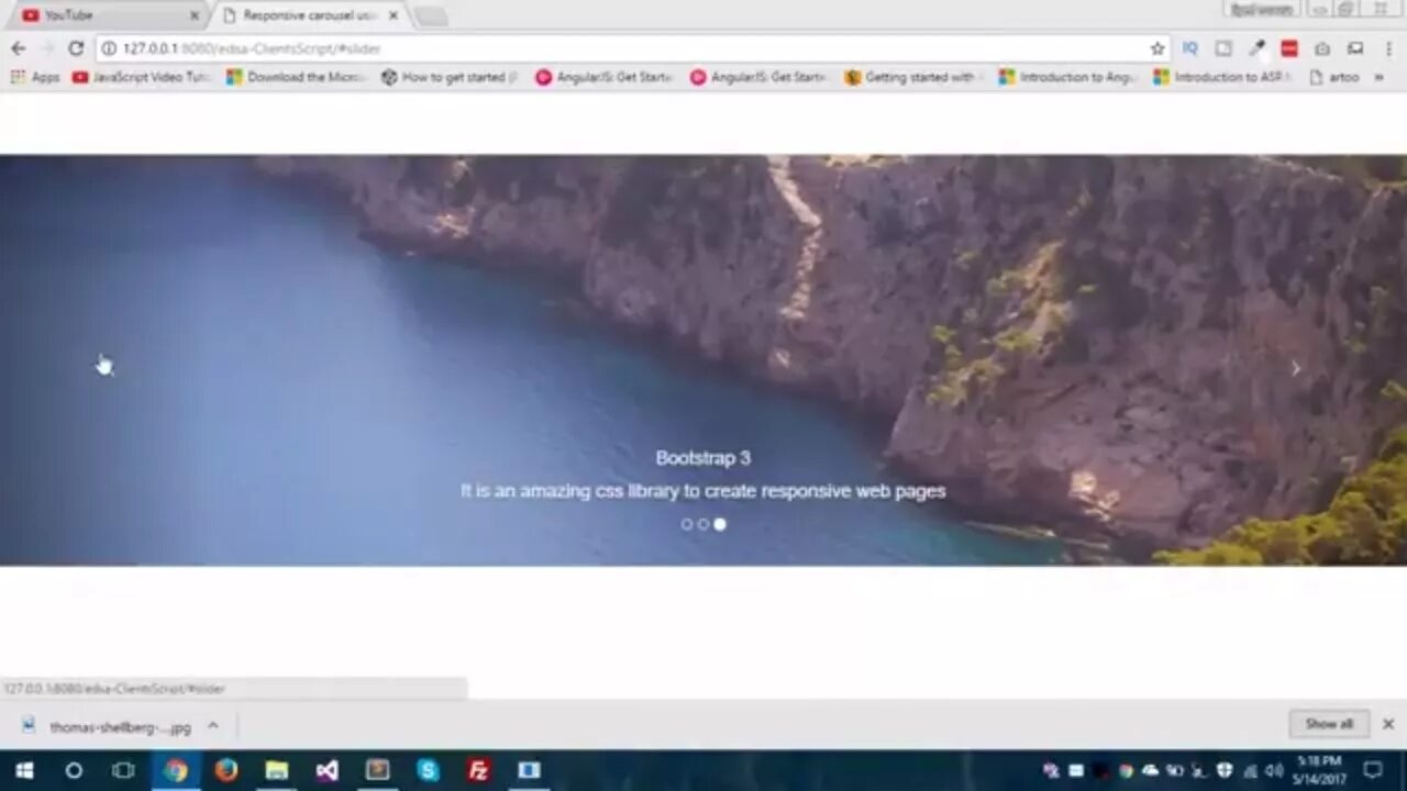 Video width 100