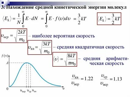 Чему равно отношение средних квадратичных скоростей