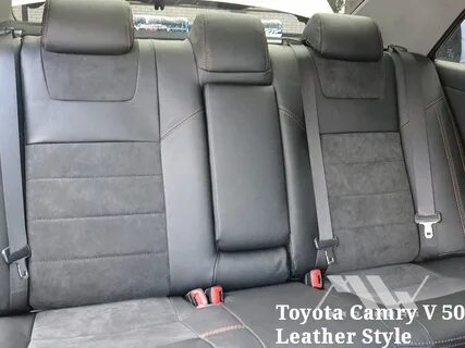Чехлы на тойота камри 50