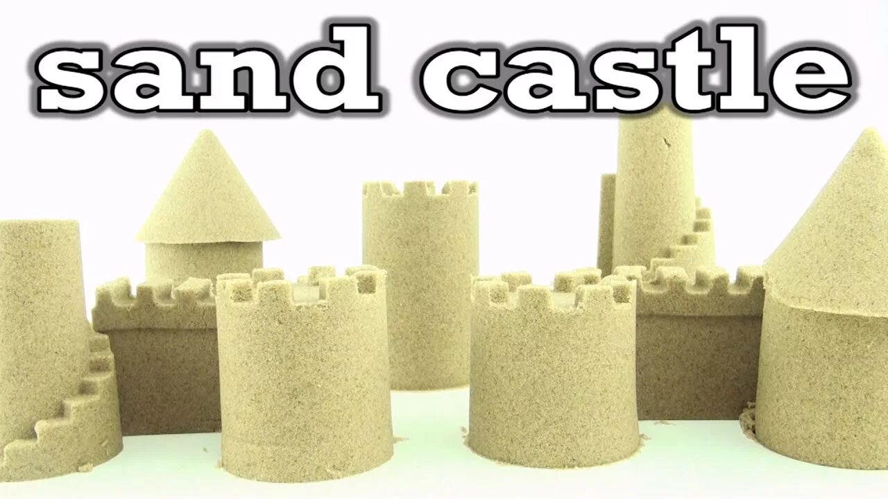 Kinetic Sand замок. Башни из кинетического песка. Песочный замок. Kinetic Sand замок из пляжного песка. Sandcastle транскрипция