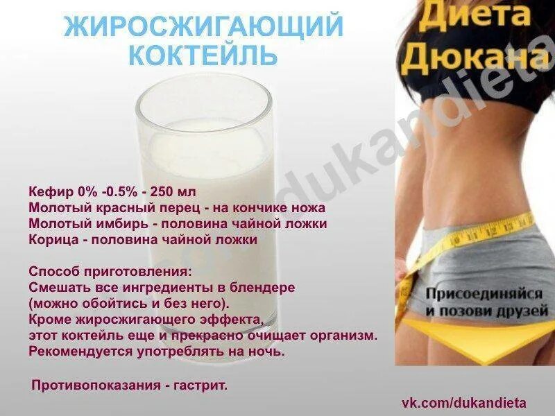 Жиросжигающий рецепт для похудения