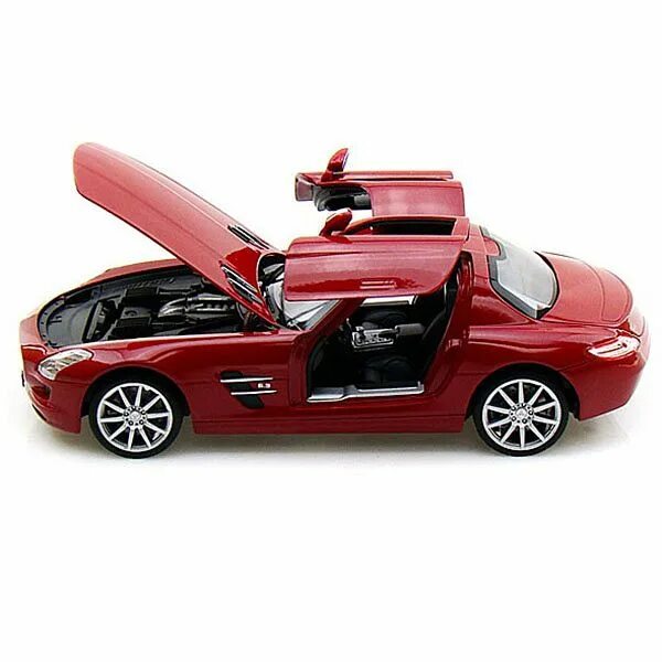 Машинка с открывающимися дверями. Welly Mercedes-Benz SLS AMG. Welly 1 24 Mercedes-Benz. Машинка 1/24 Welly Mercedes Benz AMG. Машинка Carline Mercedes-Benz SLS AMG 1:38.