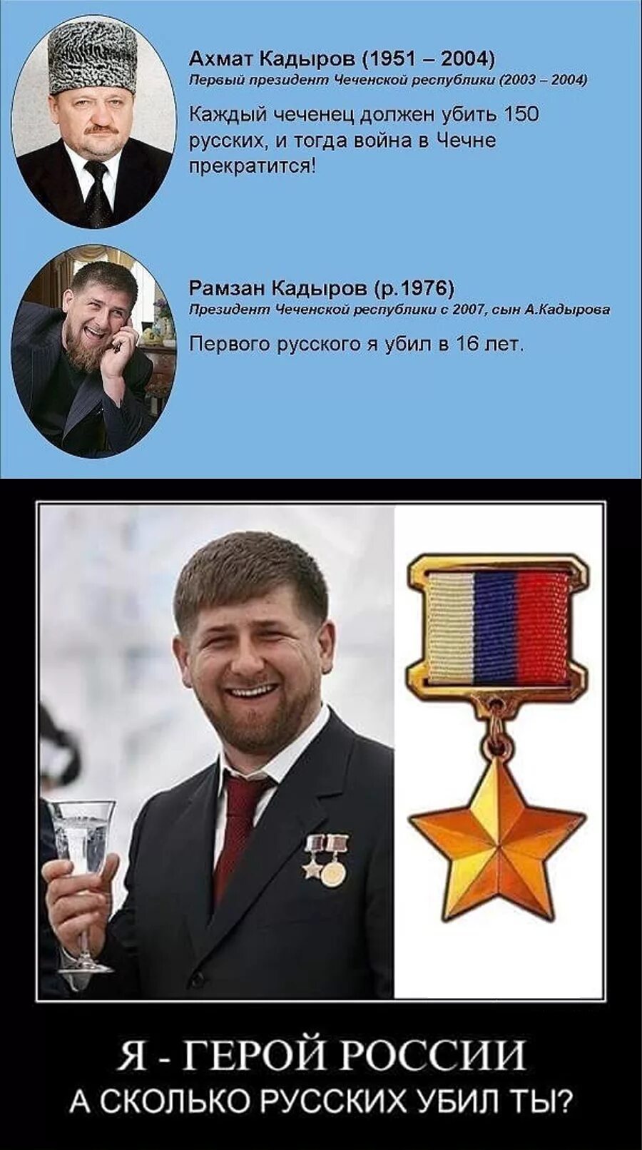 Слава кадырову. Кадыров герой России. Герой России Кадыров убивал русских.