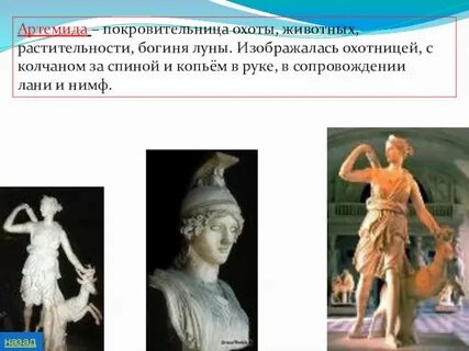 Чему покровительствовали нимфы