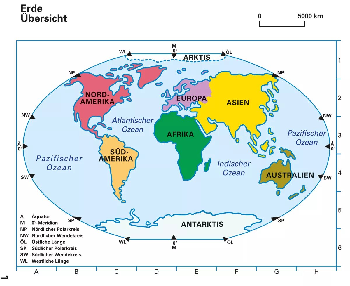 Карта с материками и странами. Название континентов на немецком языке. Континенты на немецком языке. Названия континентов на немецком языке с переводом. Названия материков на немецком.