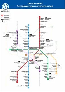 Остановки метро в питере