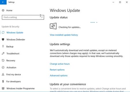 Microsoft update health