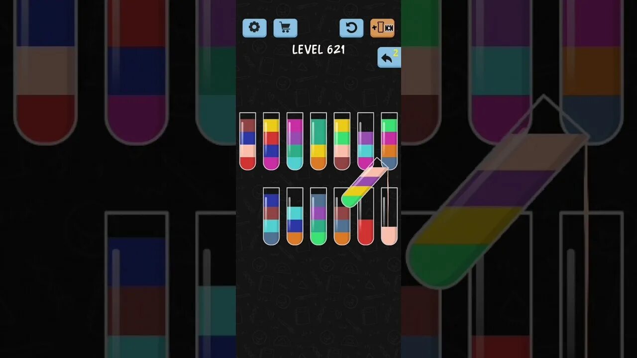 Color water sort 3d. Color water 124 уровень. игра color water sort 3d уровень 492. color sort 3d 113 уровень. ватер колор сорт уровень 574 3д.