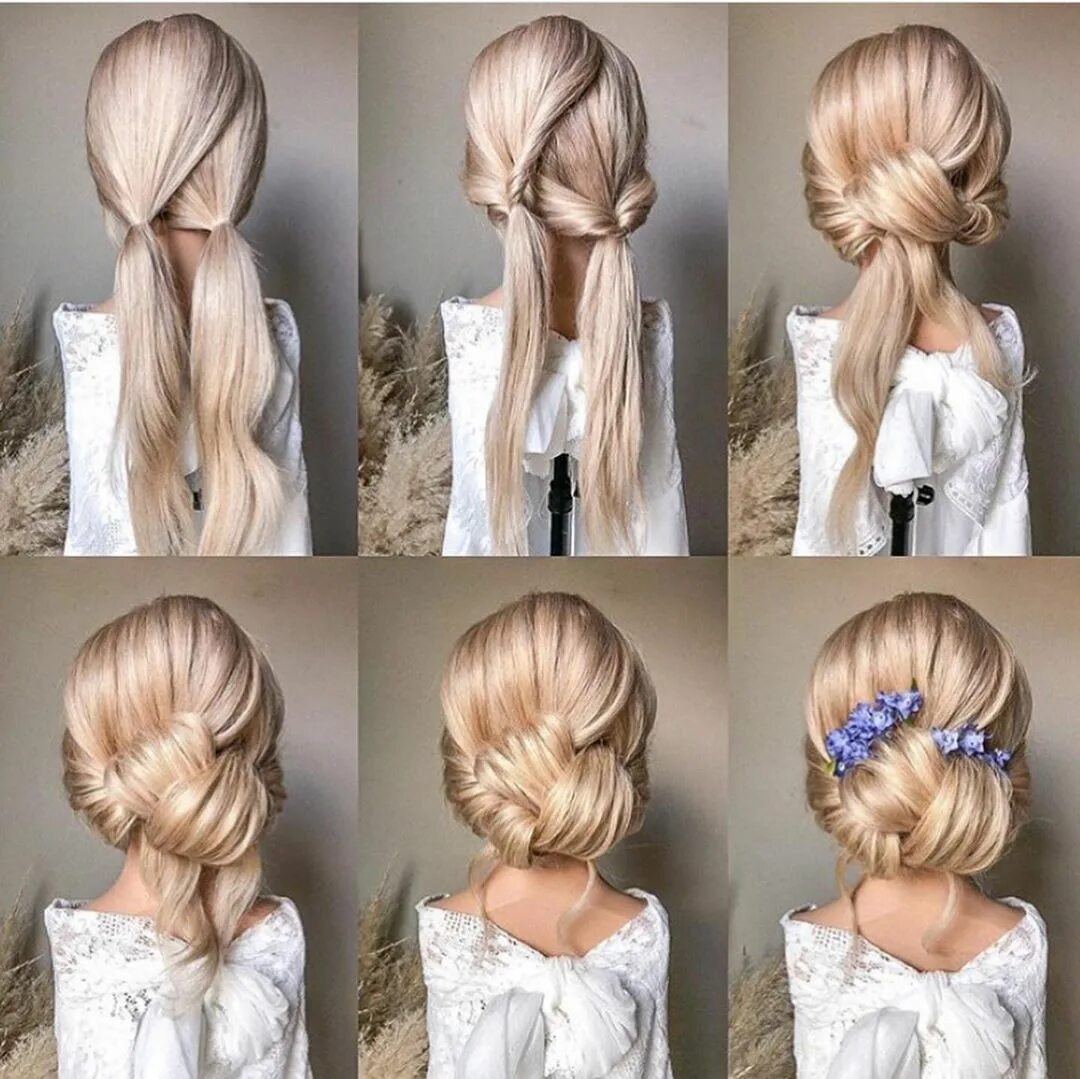 3 Timeless Bridal Updos You Can Actually DIY Diy hairstyles, Easy hairstyles for