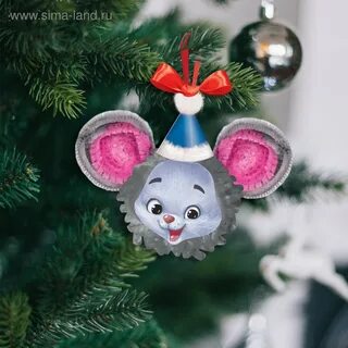 Елочная игрушка мышки