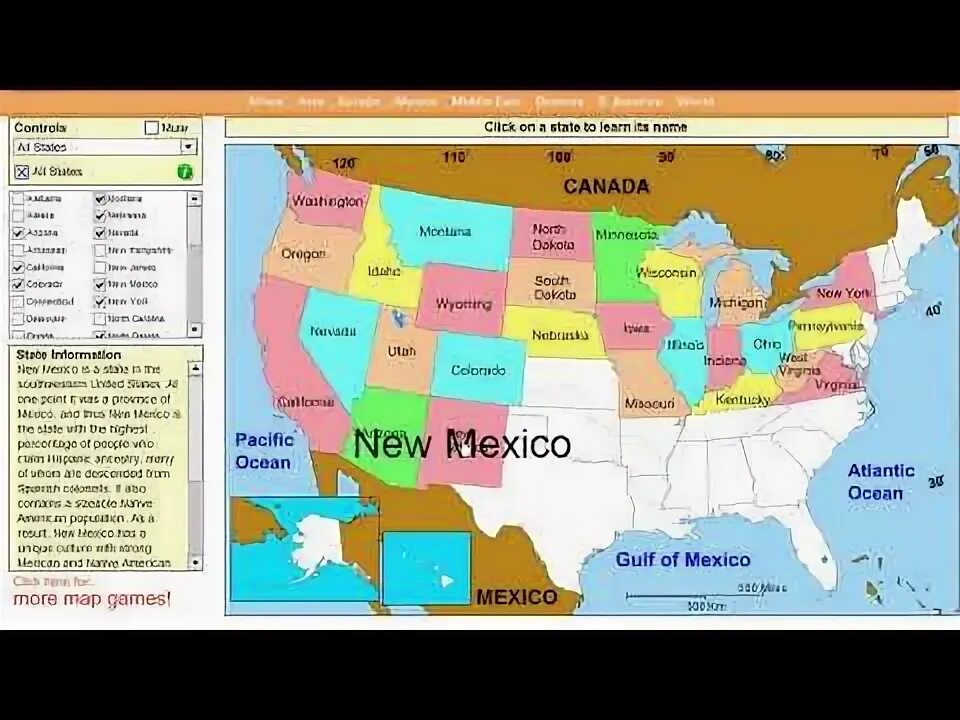 I learn states. I learn states