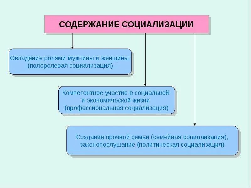Составляющие содержания социализации. Социализация детей сирот. полоролевая социализация дошкольников. проблемы социализации детей-сирот. понятие социализации.содержание процесса социализации.