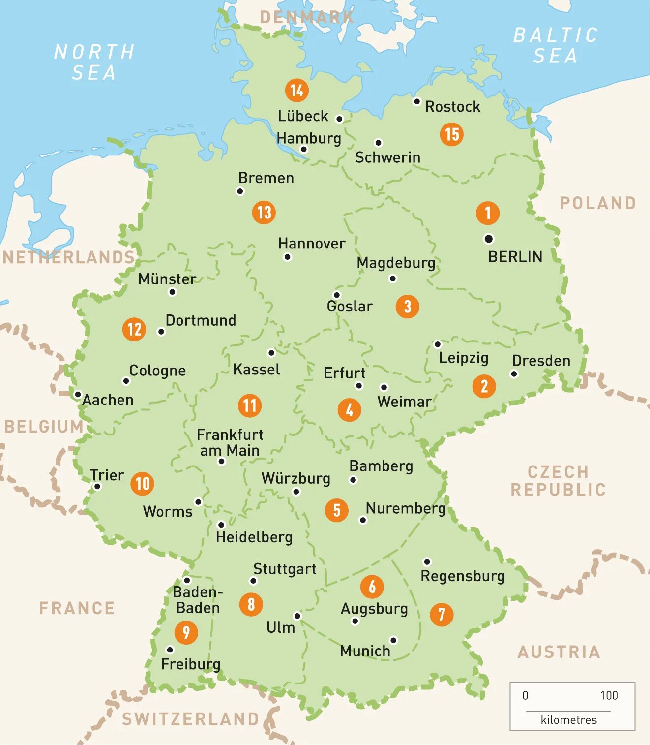 Германия. Карта. ФРГ на карте. Карта Германии с городами. ФРГ карта Германии.