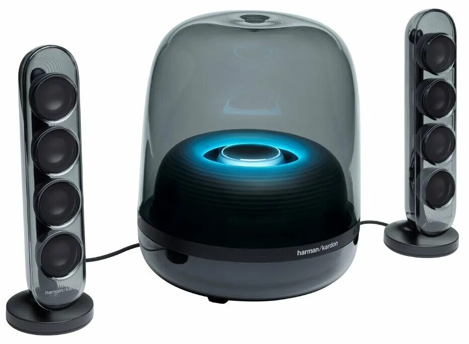 Колонка harman kardon как разобрать Акустическая система Harman/Kardon Soundsticks 4, черный купить по низким цена