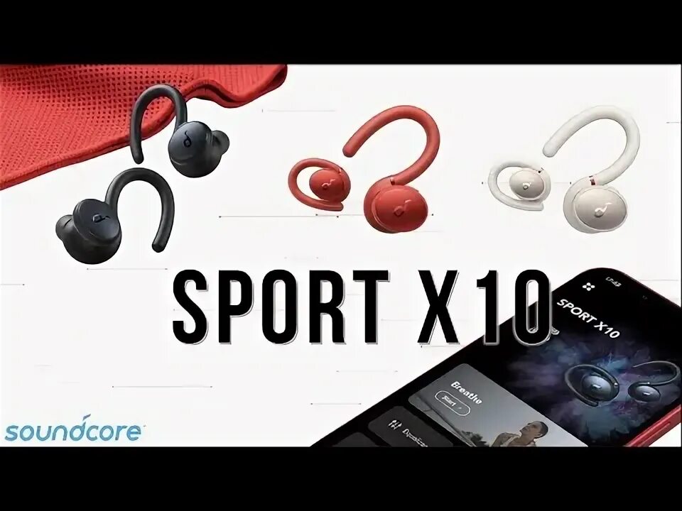 Soundcore sport x10