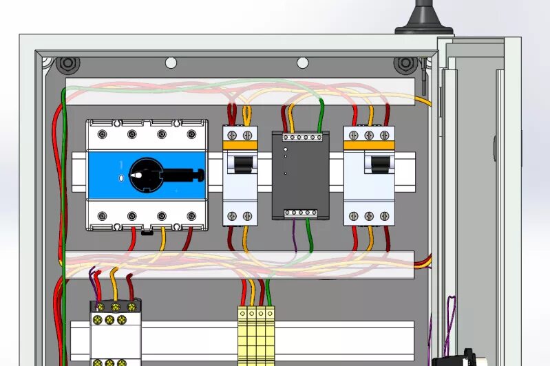 Панель гудит. 3d электрика. Electrical Cabinet Key 3д модель. Electrical Panel. Control Panel Electric schematic as380d.