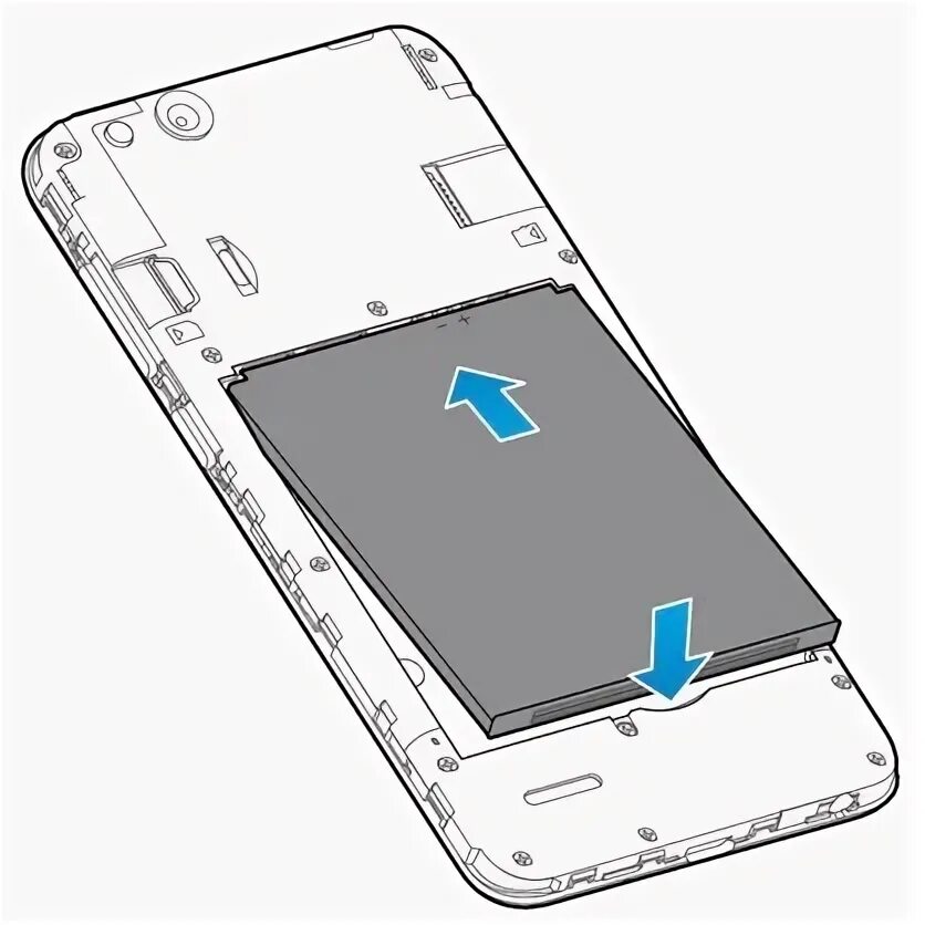 Как снять заднюю крышку zte Задняя крышка для ZTE Blade A610c ZTE Blade A610c ZTE