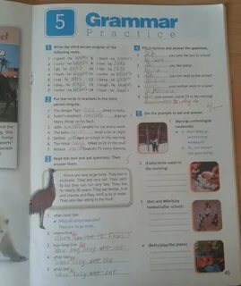 1 grammar practice 5 класс ответы