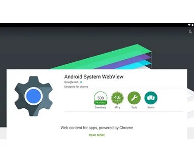 Что такое android system webview