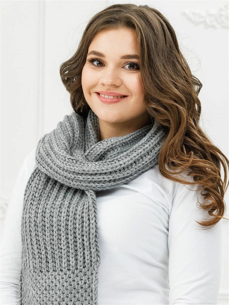шарф женский зимний вязаный спицами. шарф-снуд женский. теплый вязаный шарф. шарф-снуд. вязаные шарфы.
