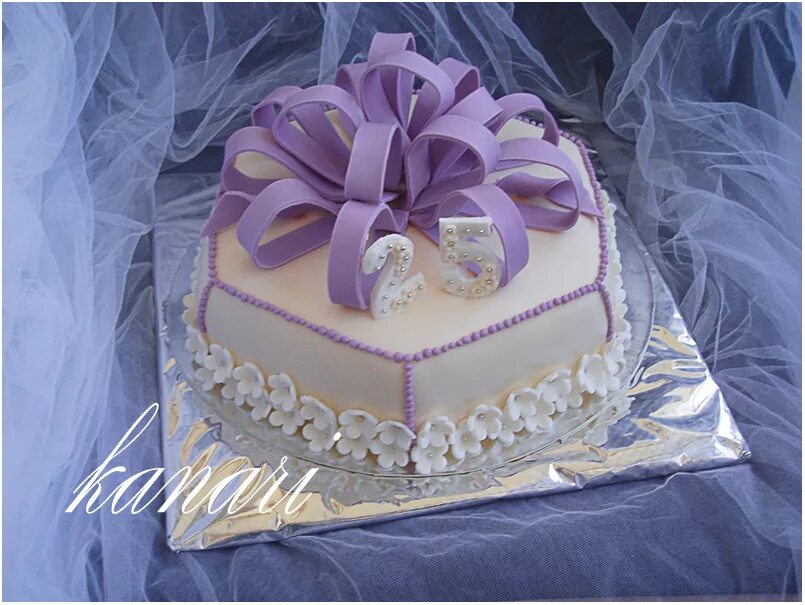 торт на 20 лет дочери