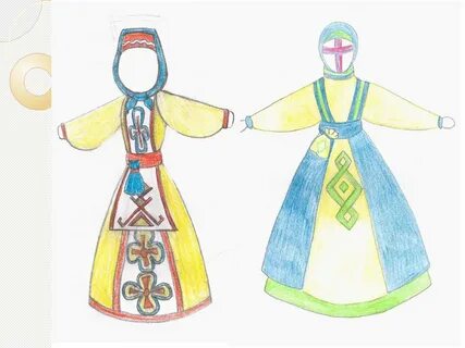Как рисовать национальный костюм
