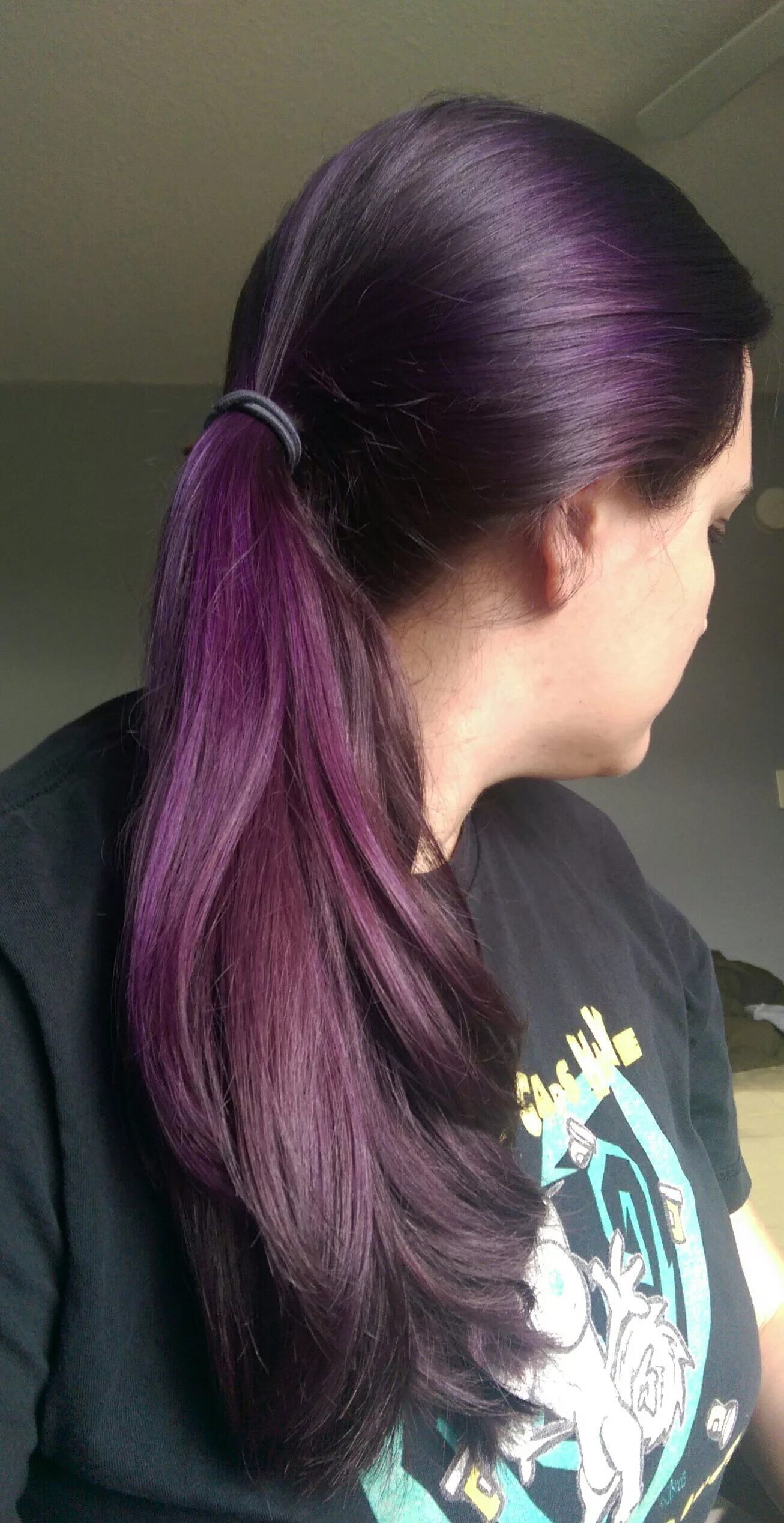 Как выглядит фиолетовые волосы 25 Braided Hairstyles For Your Purple Hair Purple hair color highlights, Cool ha