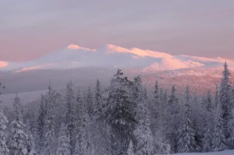Гора на севере урала