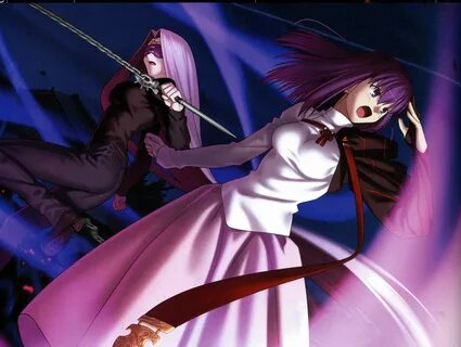 Sakura and Rider, Fate Hollow Ataraxia Fate Stay Night Sakura, Scathach Fat...
