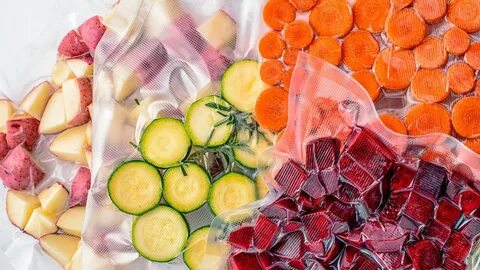 Овощи в вакуумных пакетах