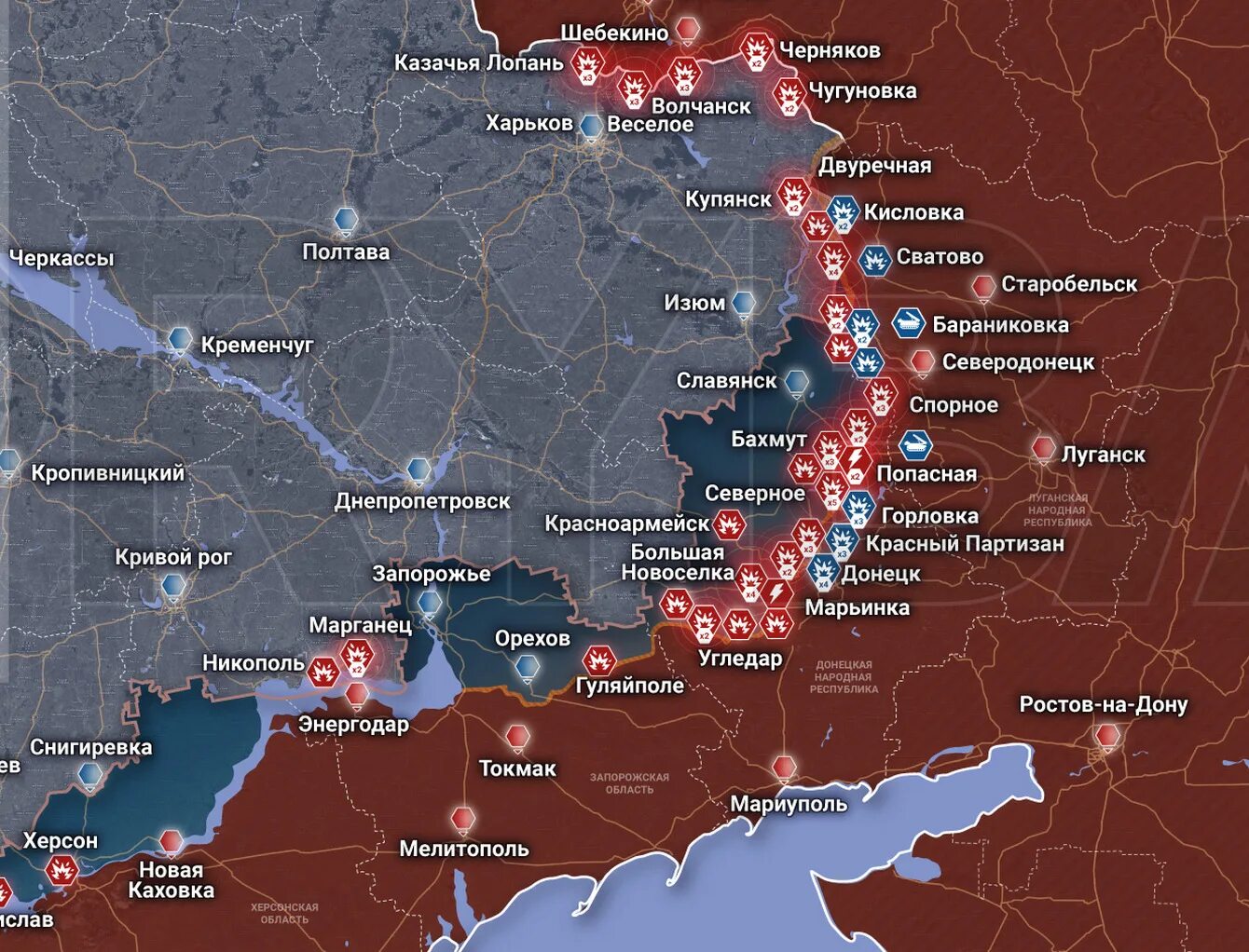 Карта боевых действий на Украине декабрь 2022. Карта боевых действий на Украине декабрь. Боевые действия на Украине карта боевых действий. Карта линия соприкосновения российских и украинских войск.