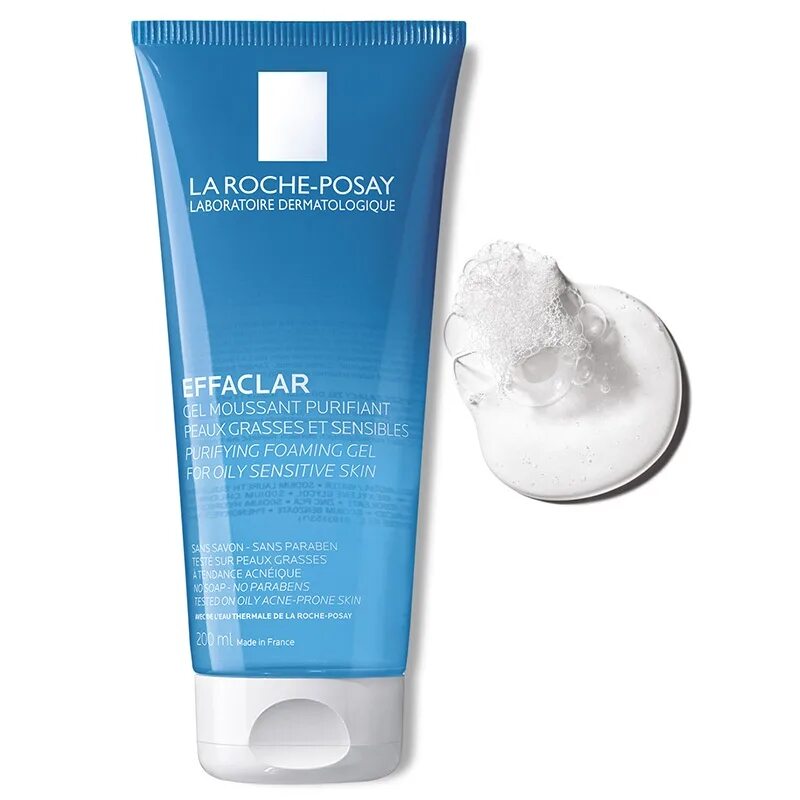 La Roche-Posay Effaclar 200 мл. La Roche-Posay Effaclar гель 200мл. Эфаклар очищающий гель 200 мл. Эфаклар очищающий гель 200 мл, la Roche-Posay. Effaclar gel moussant purifiant peaux grasses