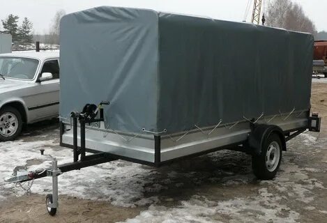 Прицеп для снегохода размеры