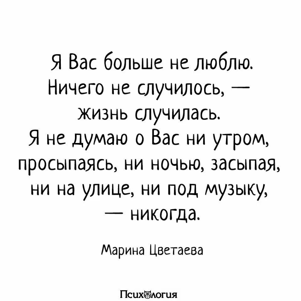 Ничего не случилось жизнь случилась. Я вас больше не люблю ничего не случилось жизнь случилась. Жизнь случилась Цветаева. Стих ничего не случилось жизнь случилась.