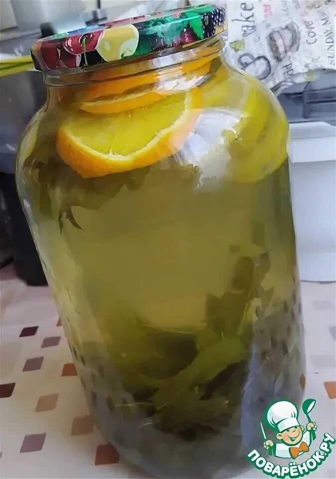 Мохито на зиму с апельсином и лимоном. Мохито на зиму с апельсином и лимоном