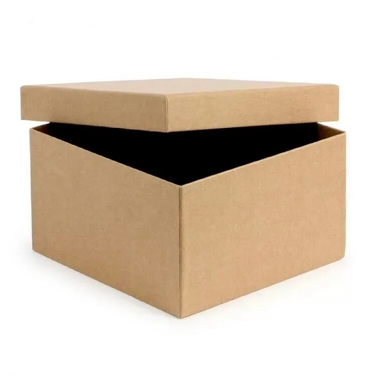 Коробка крафт с крышкой. Крафтовая коробка с крышкой. Коробки крафт с крышкой. Квадратная коробка с крышкой. Открытая коробочка с крышкой.