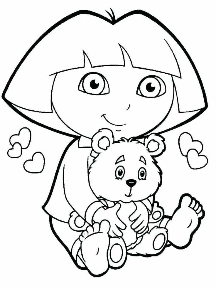 Раскраски для детей распечатать бесплатно пдф Animal Coloring Pages for Kids