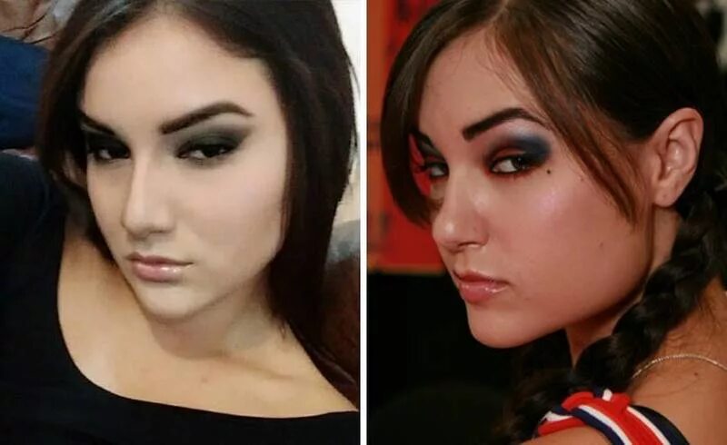 Похожа на нерусскую